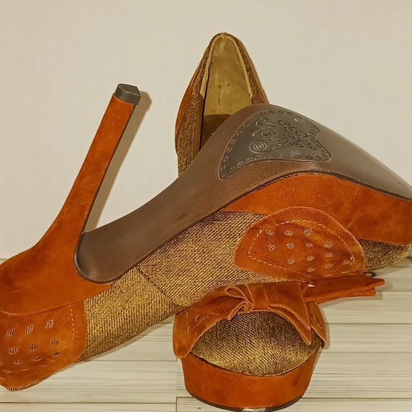 NWOB Naughty Monkey Women's Untamed Platform Pump, Size 8.5 - Picture 11 of 13